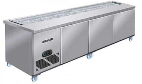 Bàn mát salad 3 cánh B2D/SSCF8/Z