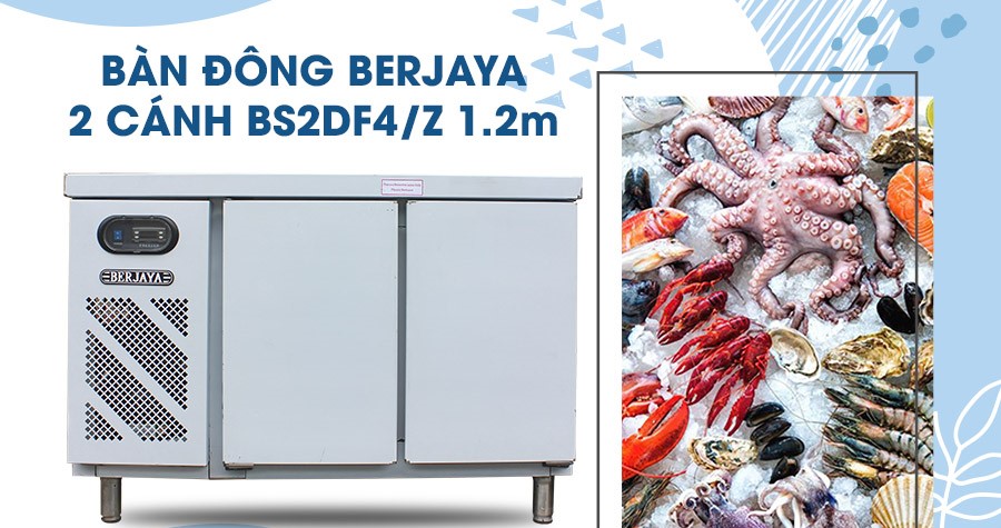 Bàn đông 2 cánh Berjaya BS2DF4/Z